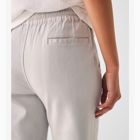 FAHERTY Essential Pant Mariner Grey Organic Cotton Linen Blend Travel - Picture 13 of 13